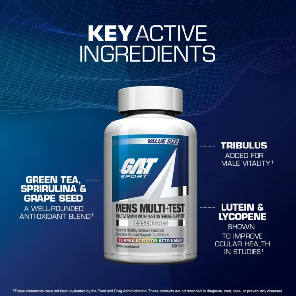 gat sport mens multi+test 60cap - Image 3
