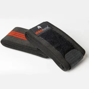 Knee Support Wraps BLACK & RED