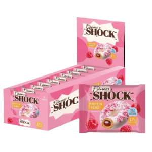 SHOCK HI PROTEIN BAR RASBERRY BIKAN TART