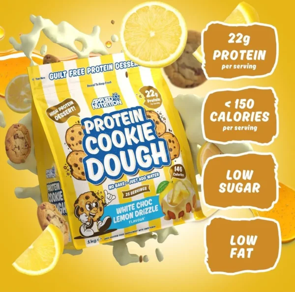 APPLIED NUTRITION PROTEIN COOKIE DOUGH LEMON DRIZZLE - Image 2