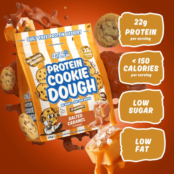 APPLIED NUTRITION PROTEIN COOKIE DOUGH SALTEO CARAMEL - Image 2