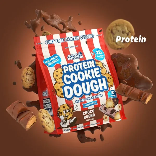 APPLIED NUTRITION PROTEIN COOKIE DOUGH WHITE CHOCO BUENO - Image 2