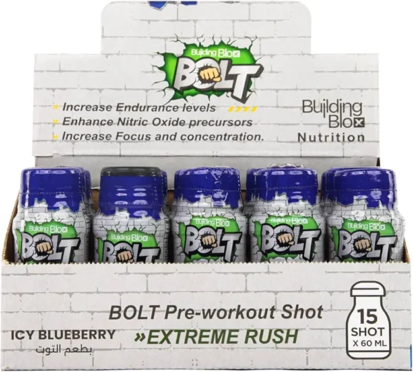 BOLT ENERGY SHOT ICY BLUEBERRY - Image 2