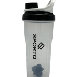 SPORTQ PROTEIN SHAKER 700ML 100%BPA FREE NON SLIP TRANSPARENT