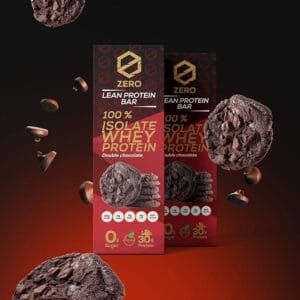 EVOLOVE ZERO DOUBLE CHOCOLATE Protein Bars 70gm