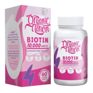 ORGANIC NATION BIOTIN-60Serv