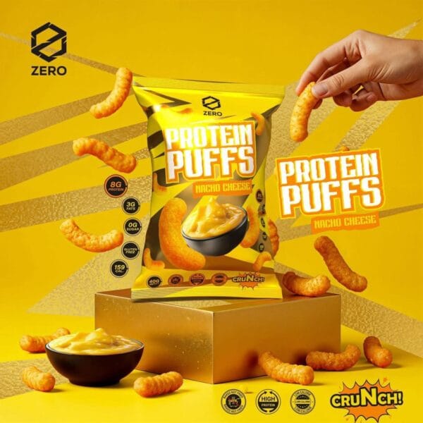 Zero Protein Puffs – Nacho Cheese